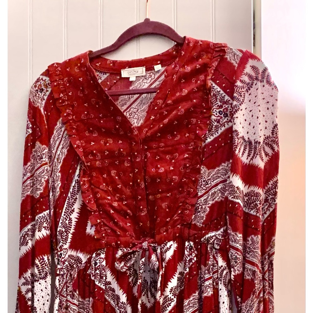 Fat Face long sleeve dress